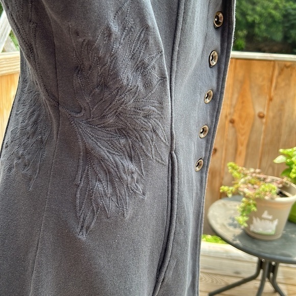 Soft Surroundings Gray Shacket Size Small - Picture 3 of 11